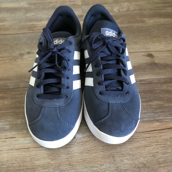 navy adidas womens shoes